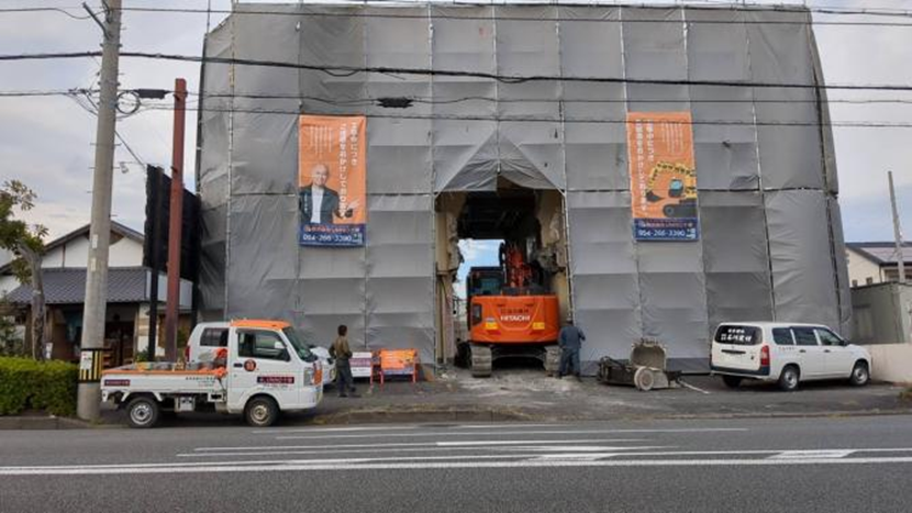 静岡の解体工事における養生シートの役割とは？