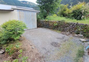 プレハブ小屋解体工事