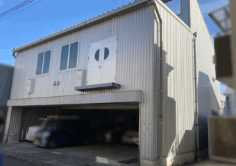 鉄骨造3階建解体工事