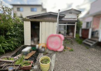 木造平屋建て住居解体工事
