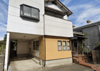 木造二階建て住居解体工事
