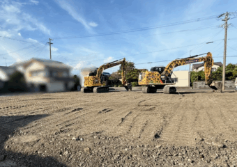 木造平屋建住居・倉庫等3棟解体工事