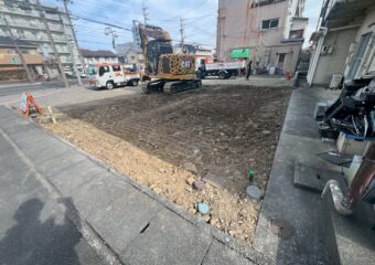 木造二階建て住居解体工事