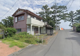 木造二階建て住居解体工事