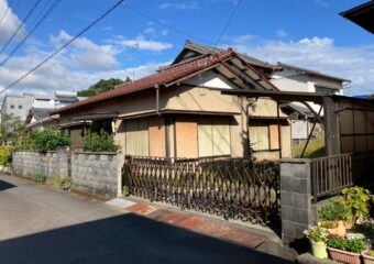 木造二階建て住居解体工事
