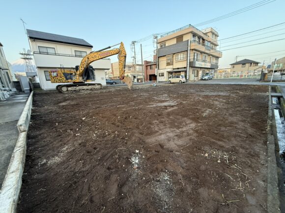 木造二階建て住居解体工事