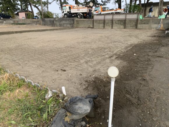 木造二階建て住居解体工事