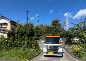 木造二階建住居解体工事